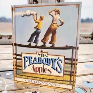 Mr. Peabody’s Apples by Madonna 2003 1st Edition Hardcover Children’s Book  Long
